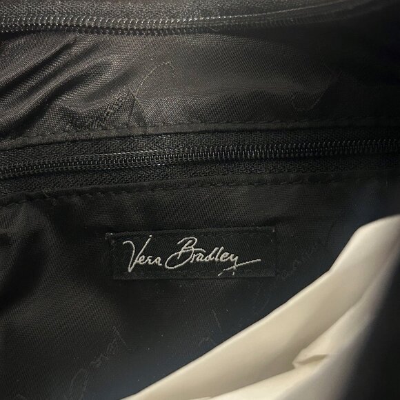 Vera Bradley Quilted Microfiber Hobo Purse - Picture 5 of 6